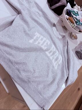 The Bar Light Gray Logo Sweatshirt